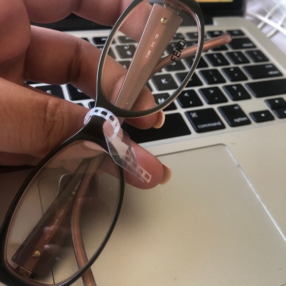 Authentic Fendi khaki Brown Eye Glasses RX - Picture 6 of 8